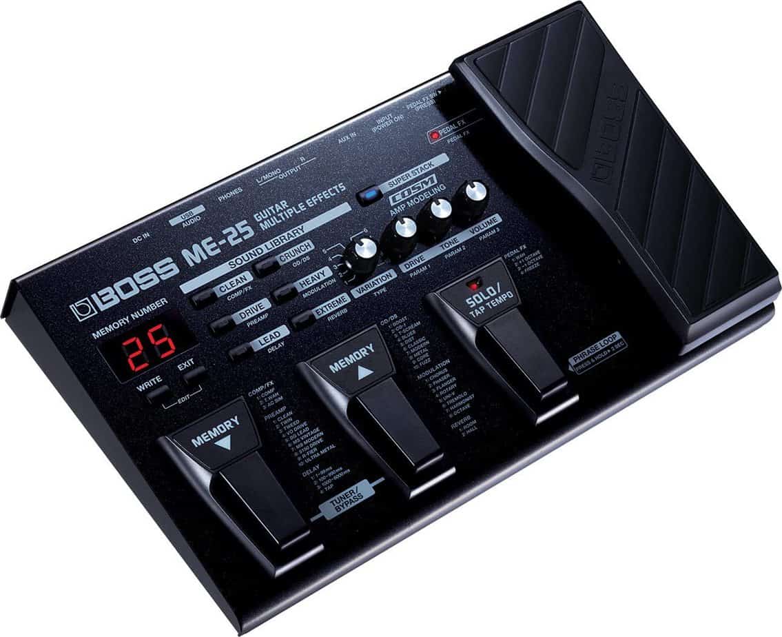 Boss ME25 Guitar Multi-Effects Pedal