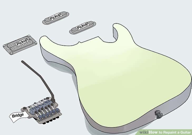 Organize guitar hardware