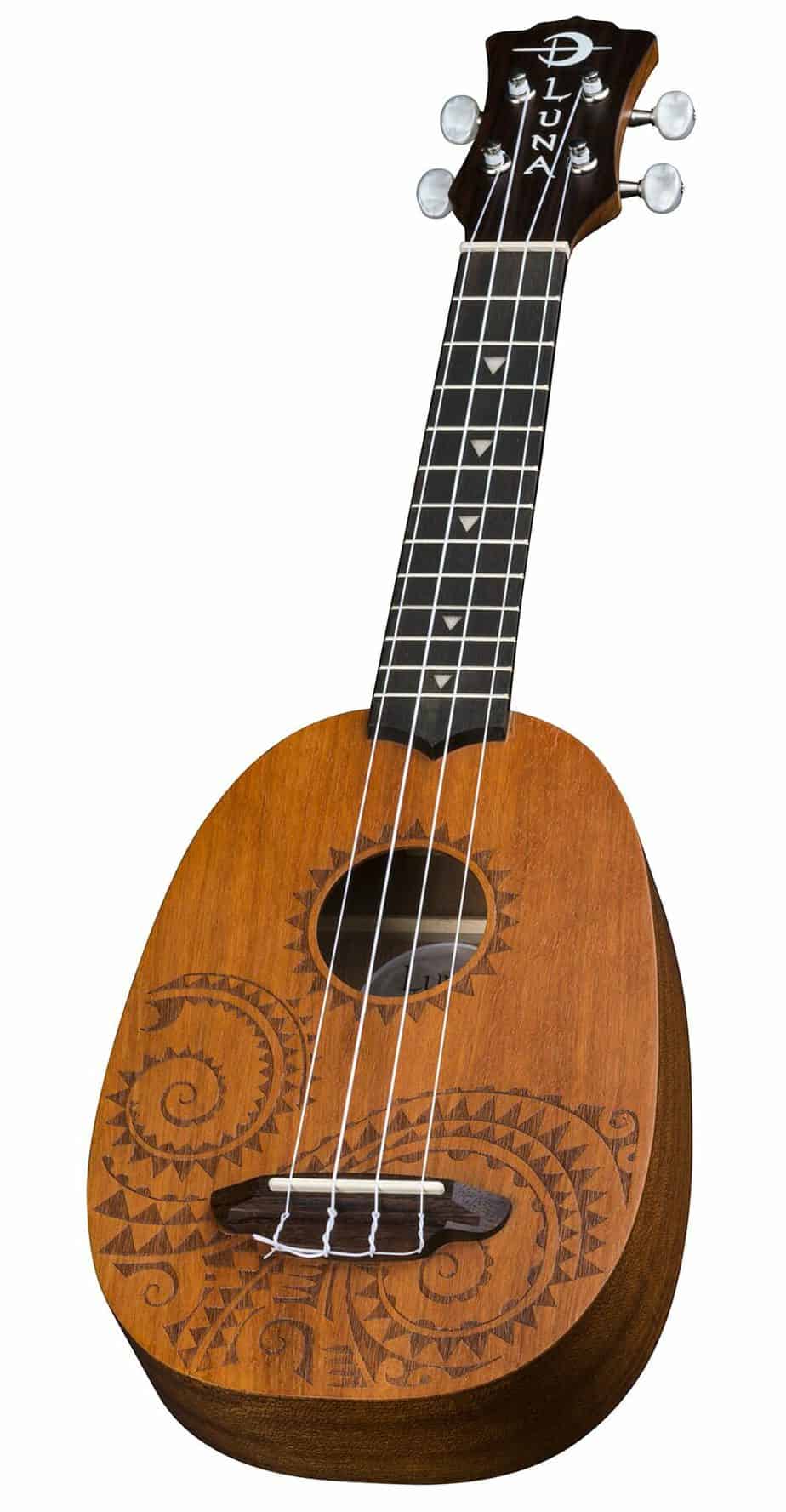 6.&nbsp;Luna Tattoo Pineapple Soprano Ukulele
