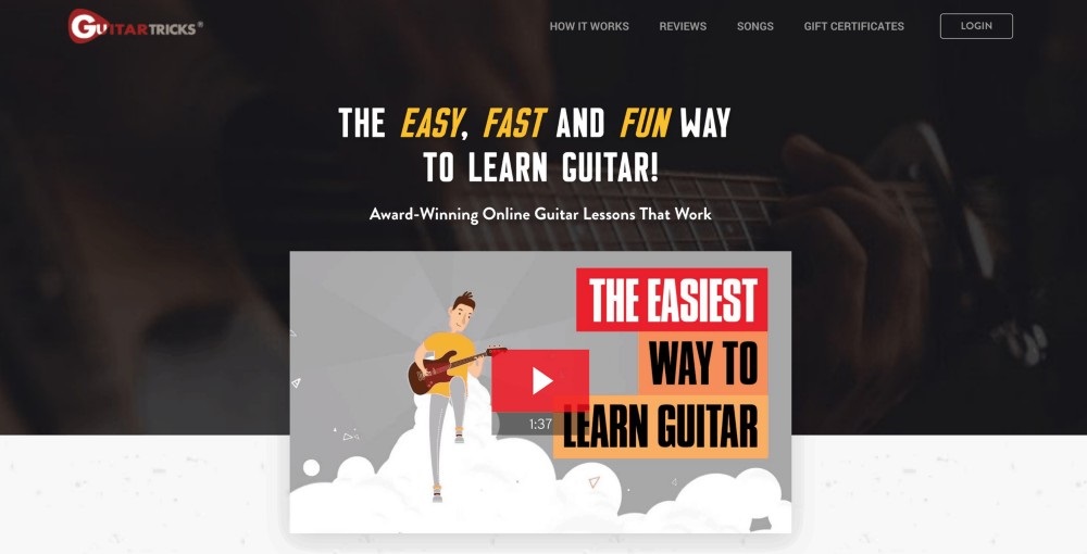 Guitar Tricks Website