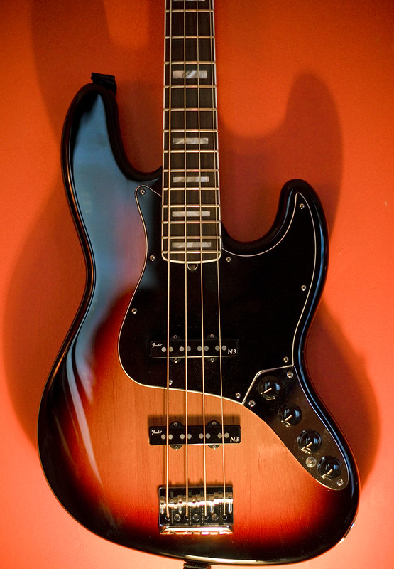 Fender Deluxe Active Jazz Bass Guitar