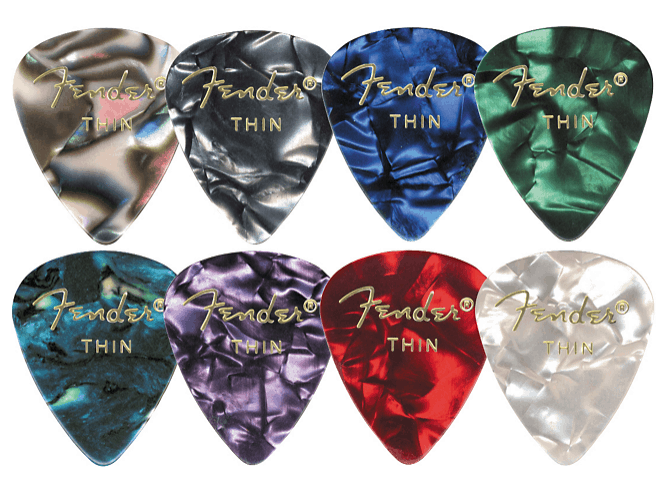 Fender 351 Premium Celluloid Guitar Picks (12-Pack) | Guitar Center