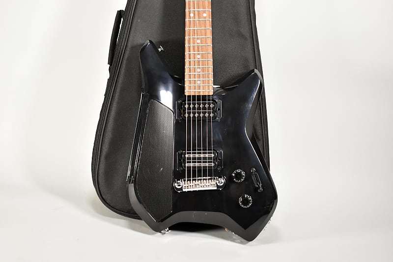Fusion Smart Guitar Black Finish Electric Guitar w/ Gig Bag | Reverb
