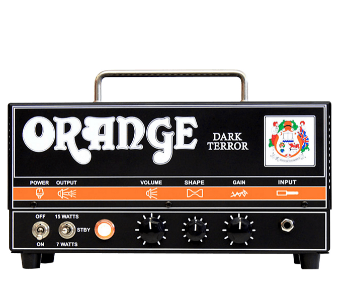 Orange Amplifiers DA15H Dark Terror 15 15W Tube Guitar Amp Head | Guitar Center