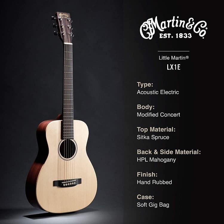 Martin LX1E Little Martin Acoustic-Electric
