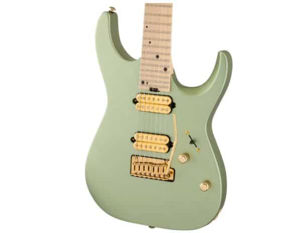 green guitar