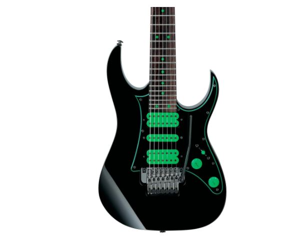 black guitar