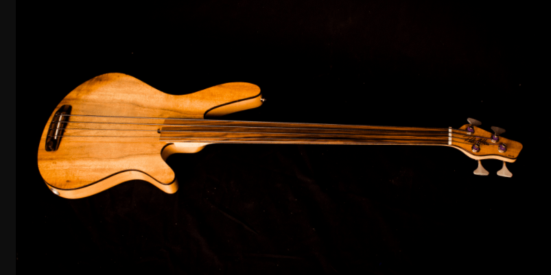 fretless bass guitar