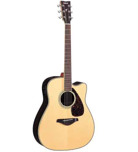 Yamaha FGX730SC Solid Top Acoustic-Electric Guitar | Amazon