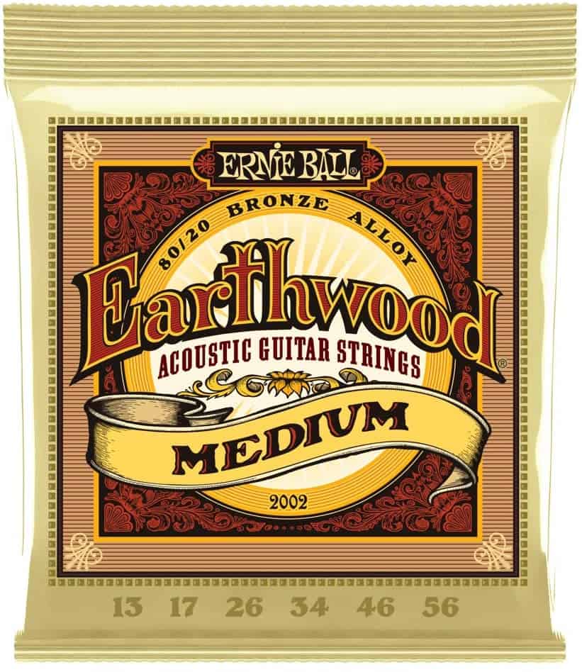 Ernie Ball Earthwood Bronze Medium Acoustic Strings