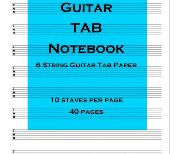 Jirakit Somame's Guitar Notebook 6 Strings Guitar Neck Diagram