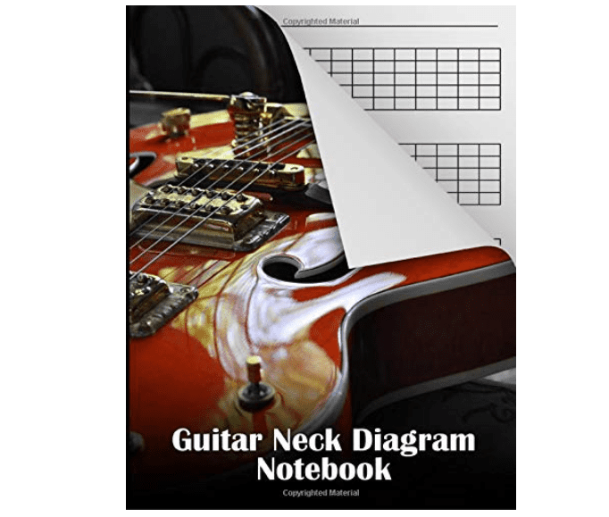 Simon Art's Guitar Neck Diagram Notebook