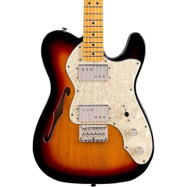 Squier Classic Vibe 70s Telecaster Thinline Electric Guitar | Fender