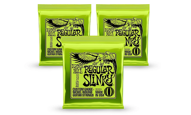 Ernie Ball 2221 Nickel Regular Slinky Electric Guitar Strings