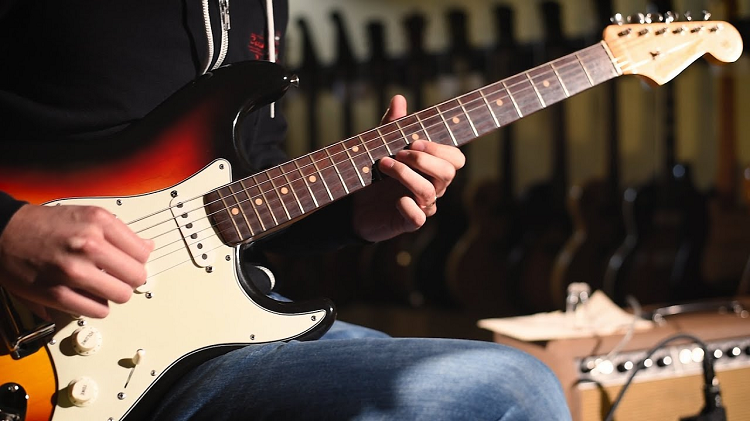 Stevie Ray Vaughan Lenny Guitar