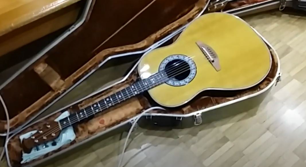 Bob Marley's Ovation 1612-4 Custom Balladeer Acoustic