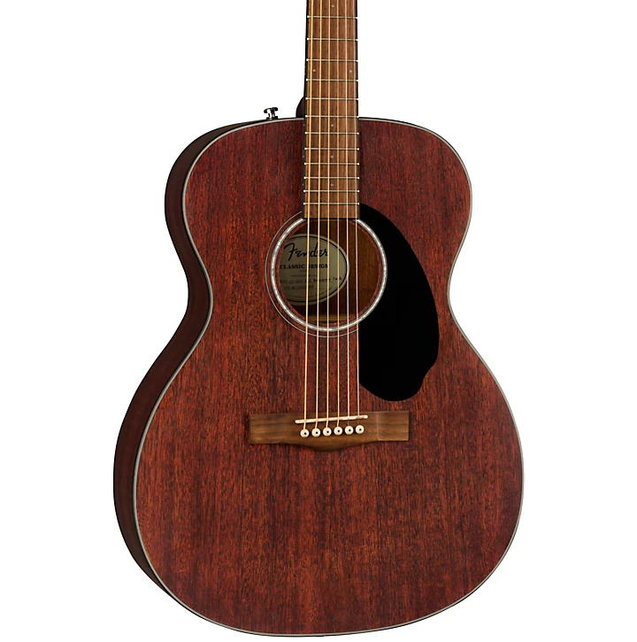 Fender CC-60S All-Mahogany Concert Acoustic Guitar Mahogany