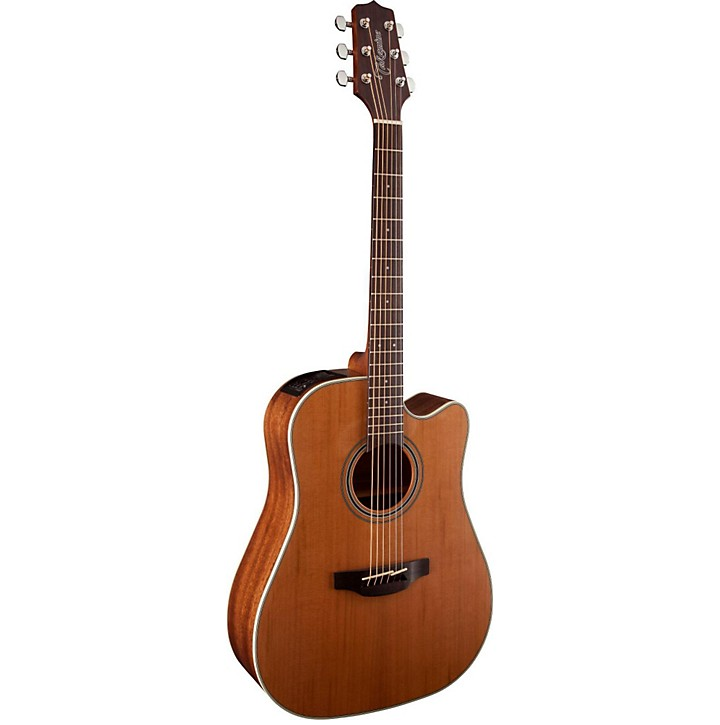 Takamine GD20CE-NS Dreadnought Cutaway Acoustic-Electric Guitar Natural