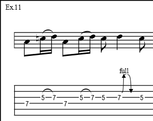 classic full step bend