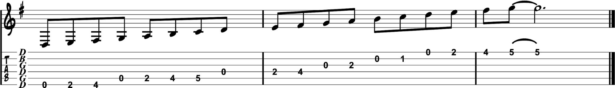 Major Scale 1