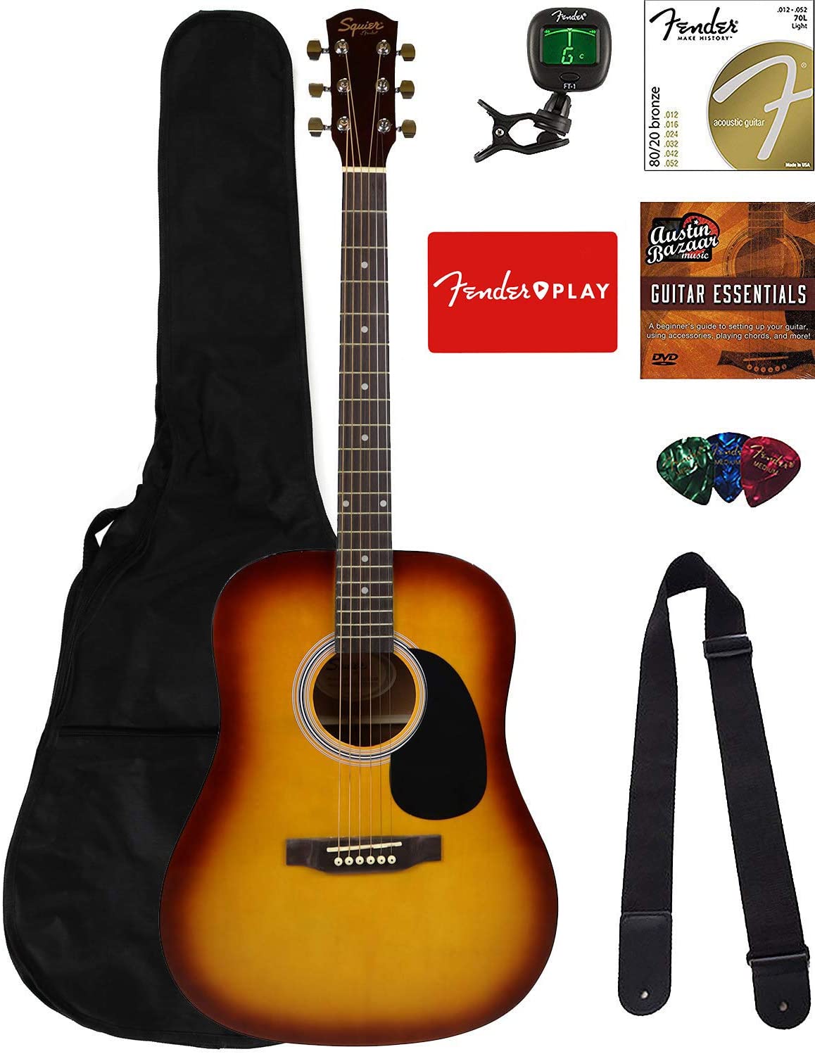 Fender Squier Dreadnought Acoustic Guitar