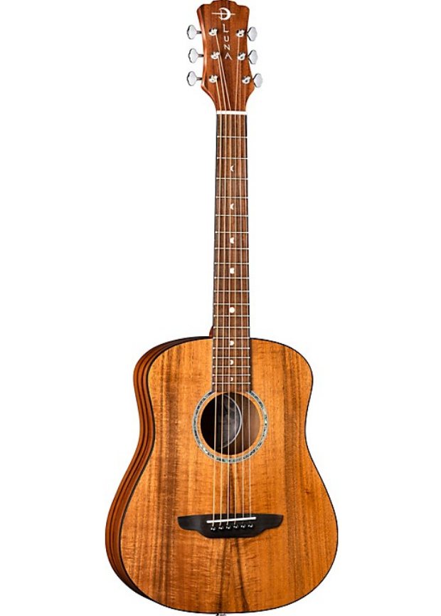 Luna Safari Solid Koa Top