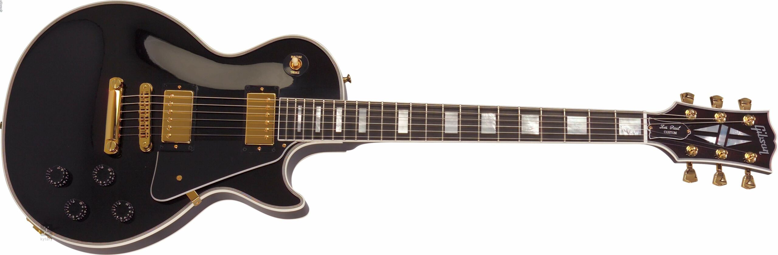 Gibson Les Paul Custom Ebony Black Guitar