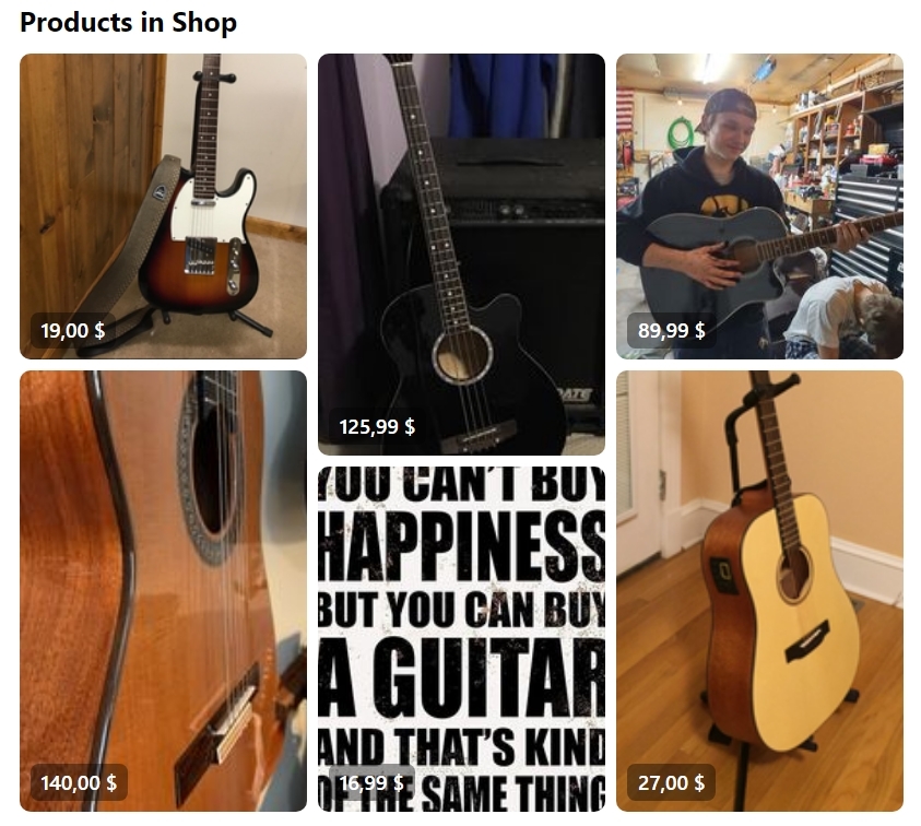 ebay sell guitars online