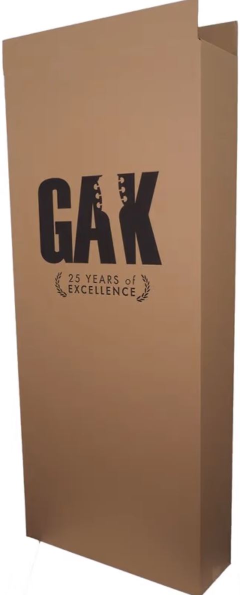 GAK Cardboard Guitar Shipping Box
