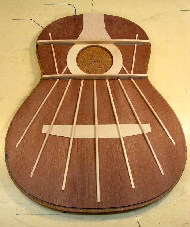 What is acoustic guitar bracing