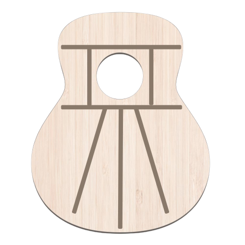 acoustic fan bracing