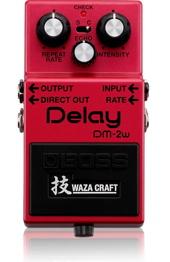 BOSS DM-2W Delay Waza Craft Guitar Effects Pedal