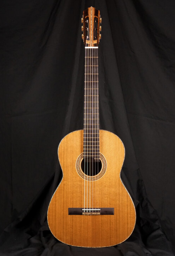 Sipe Guitars' Torrefied Western Red Cedar Classical Guitar