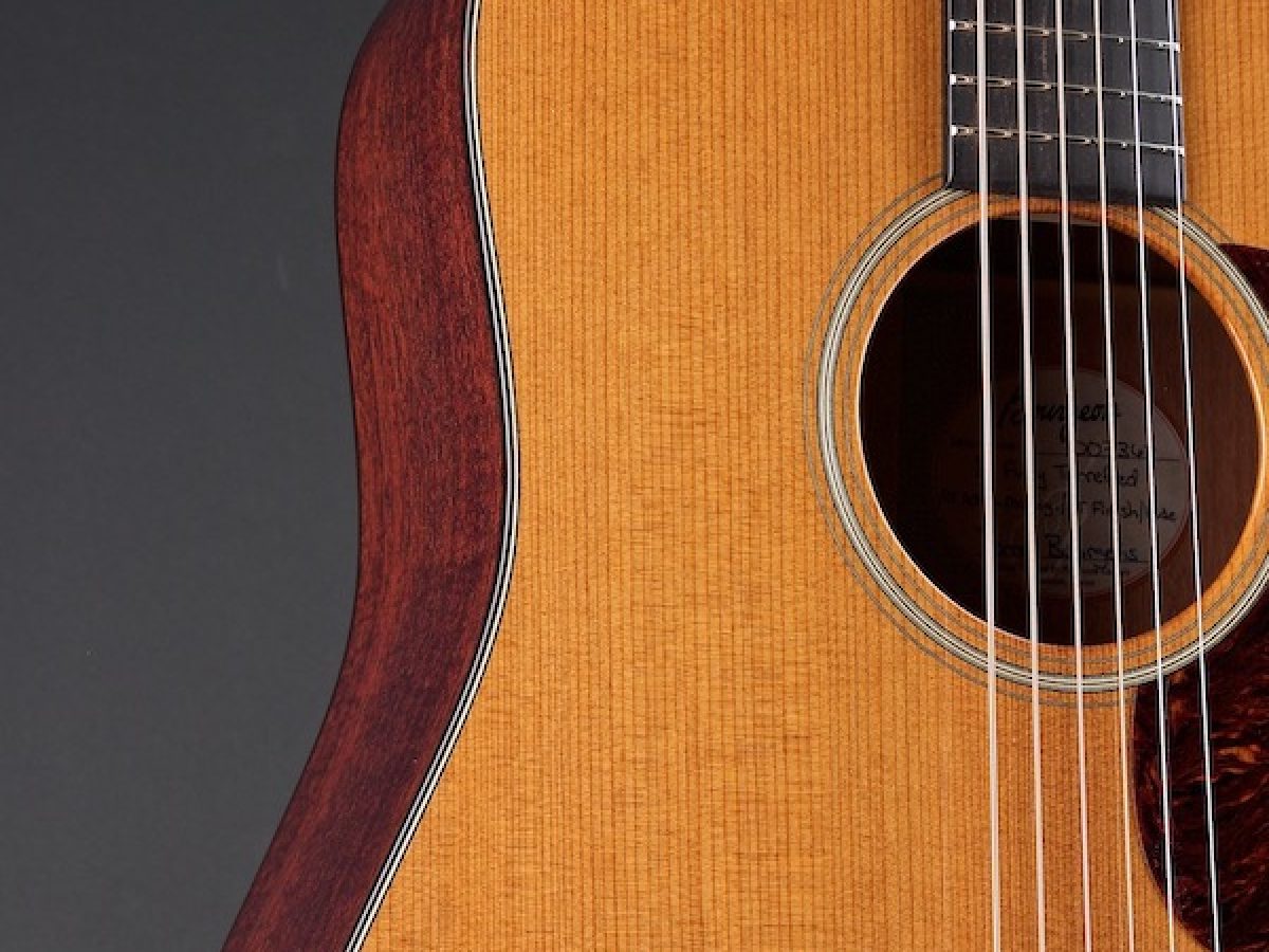 Torrefied Cedar Guitar