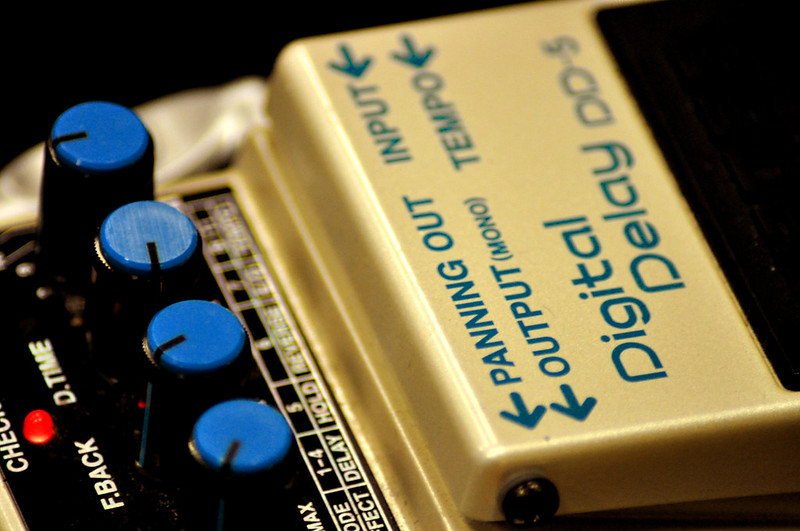 delay pedal