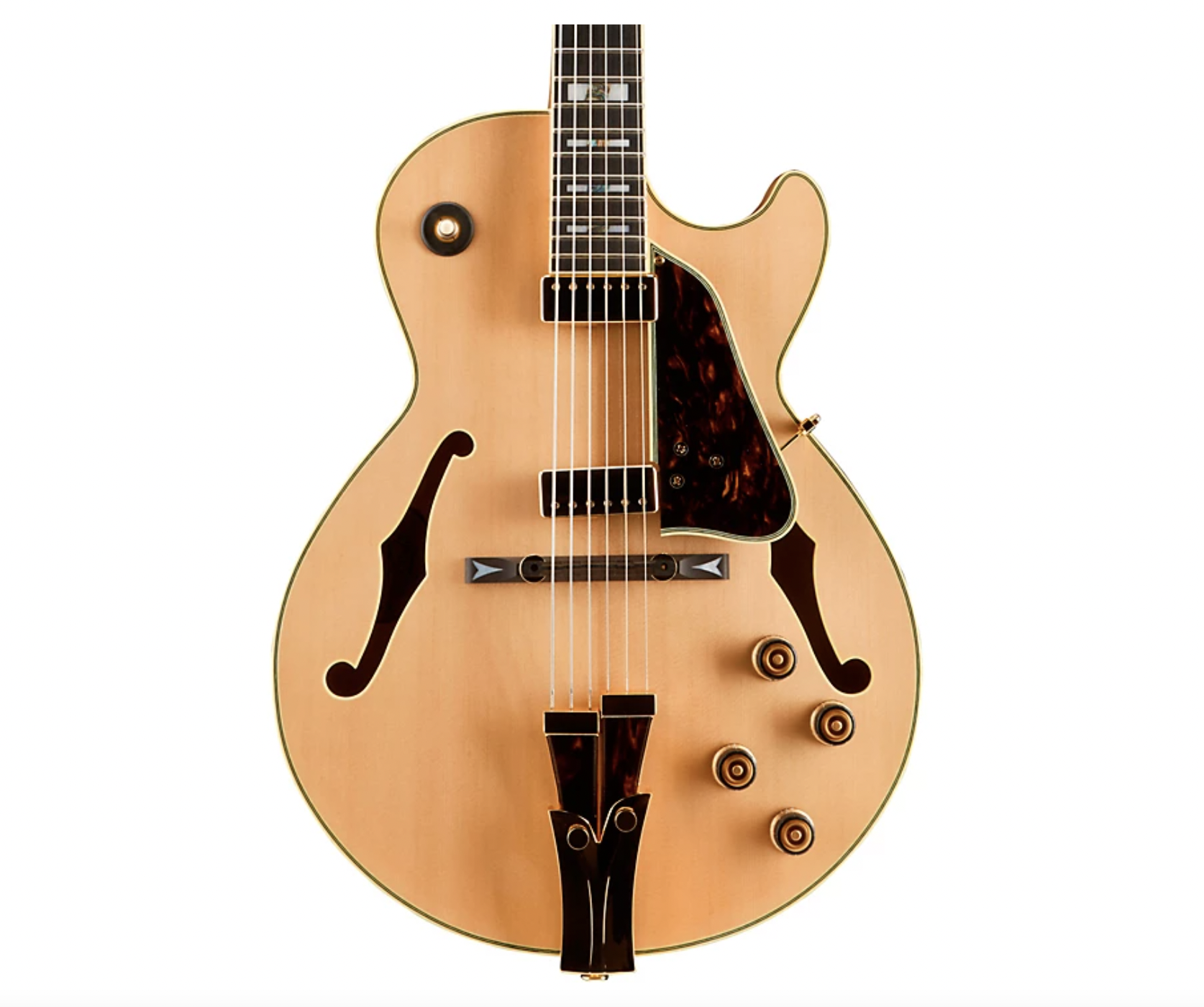 Ibanez GB10 George Benson Hollowbody Electric Natural | Guitar Center