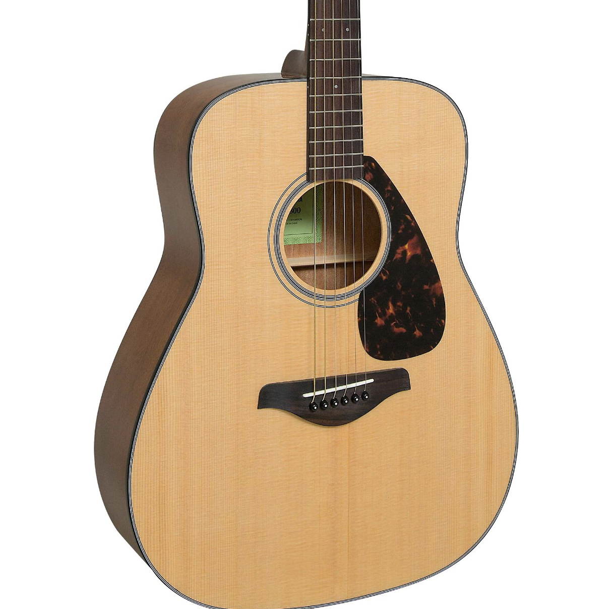 Yamaha FG800 Folk Acoustic Guitar Natural | Musician’s Friend