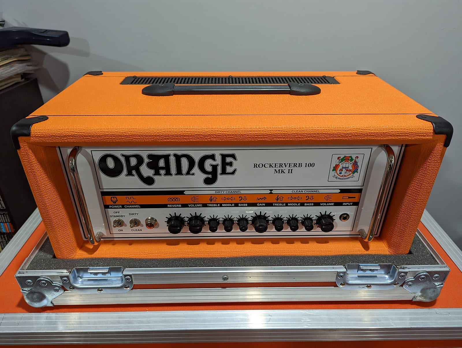 Orange Rockerverb MKII 100-Watt Tube Guitar Amp Head