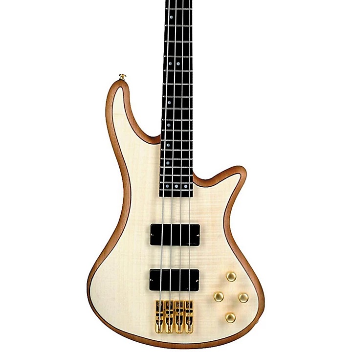 Schecter Guitar Research Stiletto Custom-4 Bass Satin Natural | Guitar Center
