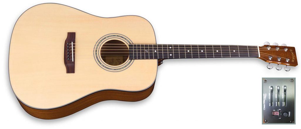 ZAD20E Solid Spruce Acoustic Electric