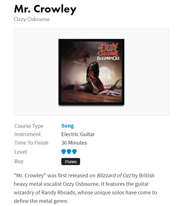 Ozzy Osbourne - Mr. Crowley