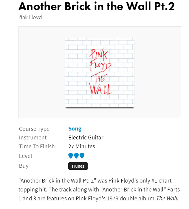 Pink Floyd - Another brick in the Wall Pt.2