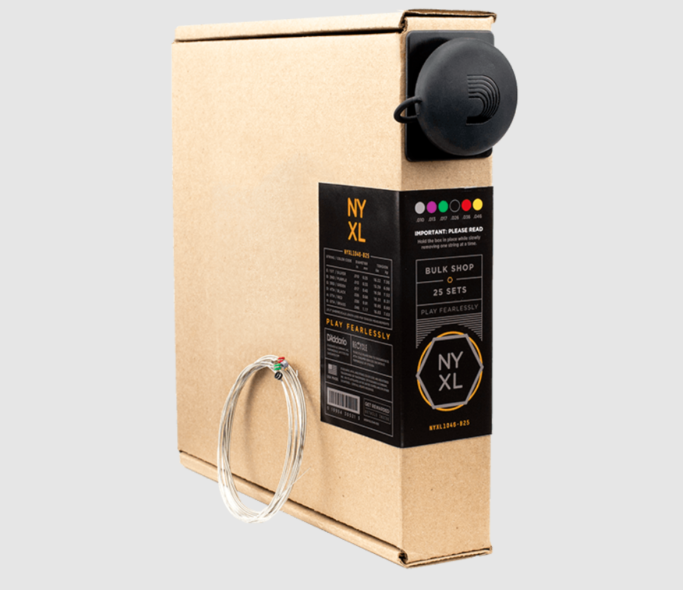 Regular Light Electric Guitar Strings 25-Set Bulk Box