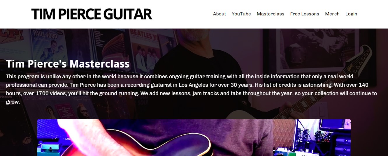 Tim Pierce Masterclass