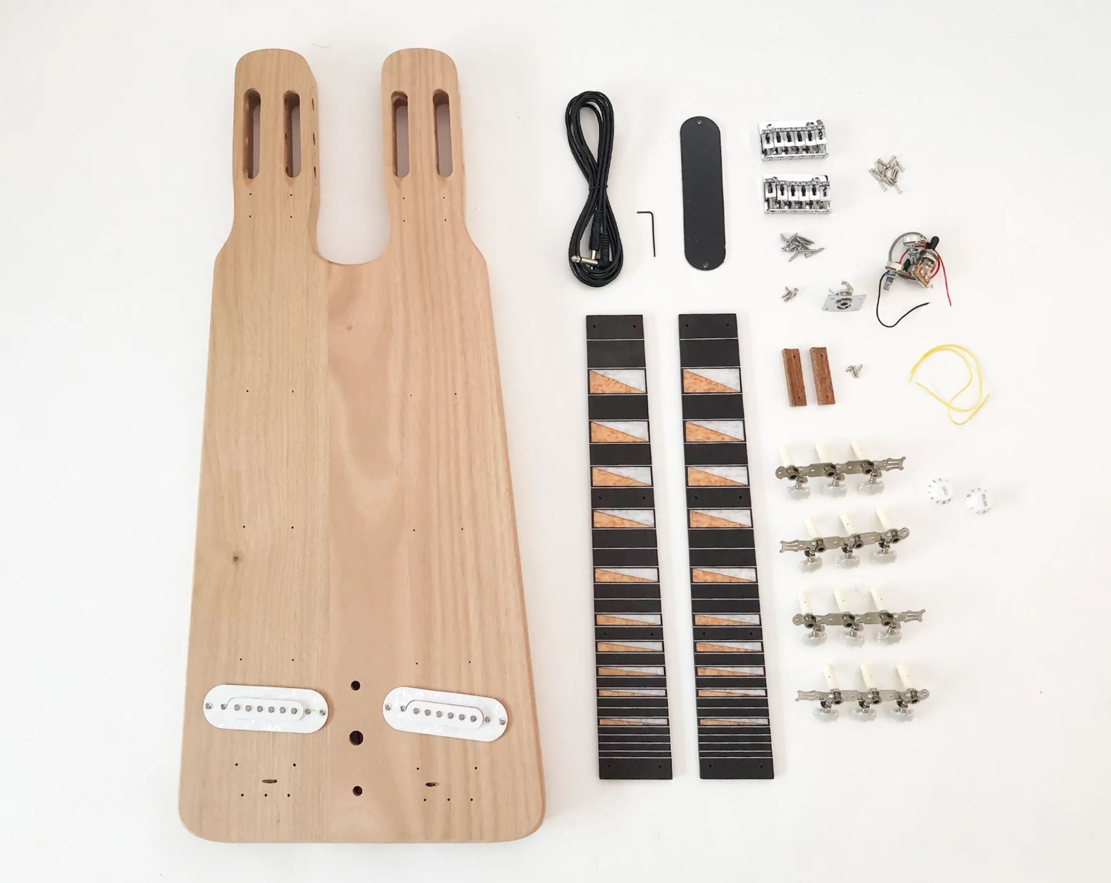 Fretwire Double Neck Lap Steel Build Your Own