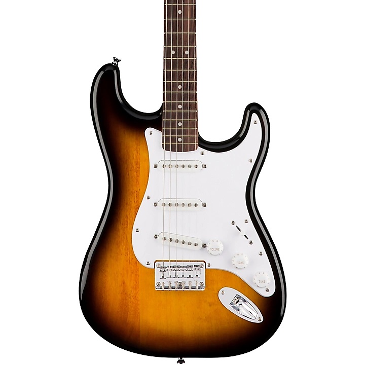 Squier Bullet Stratocaster HT Electric Guitar Brown Sunburst | Fender