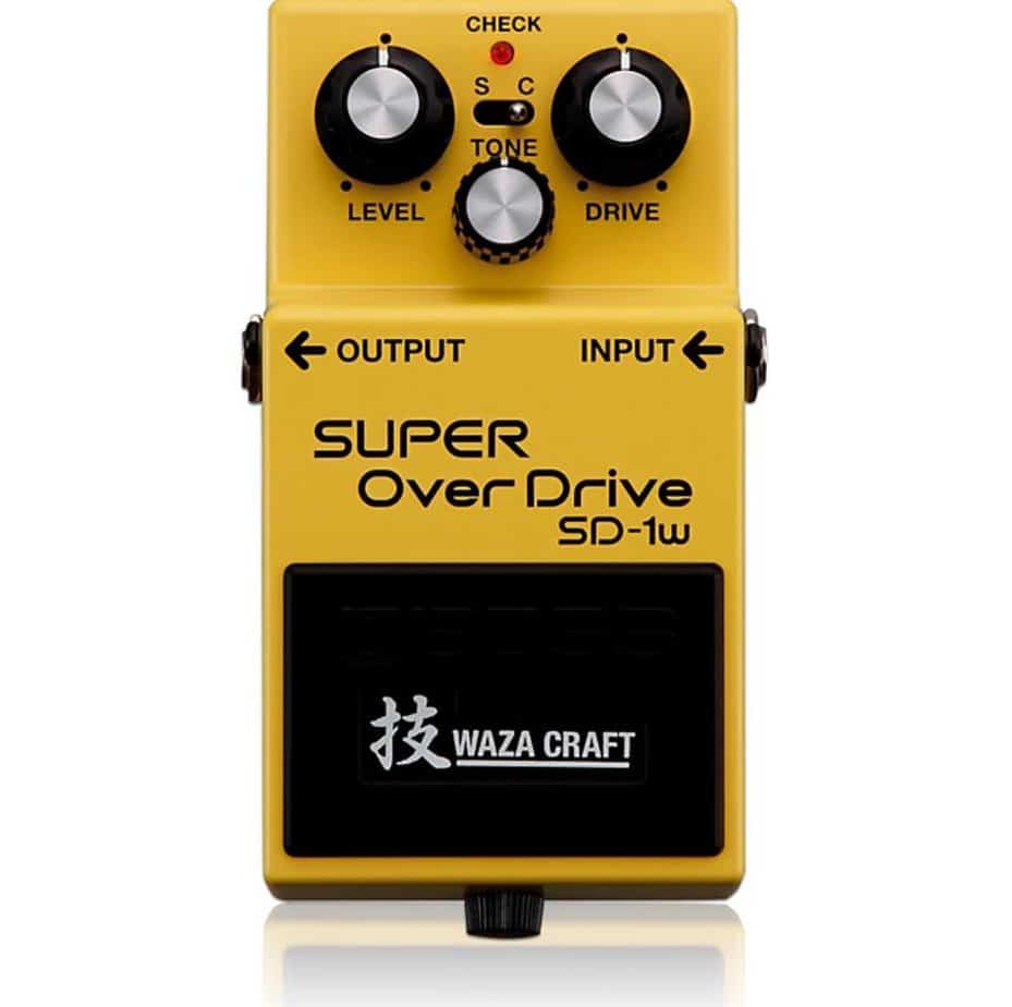 BOSS SD-1W Super Overdrive Waza Craft