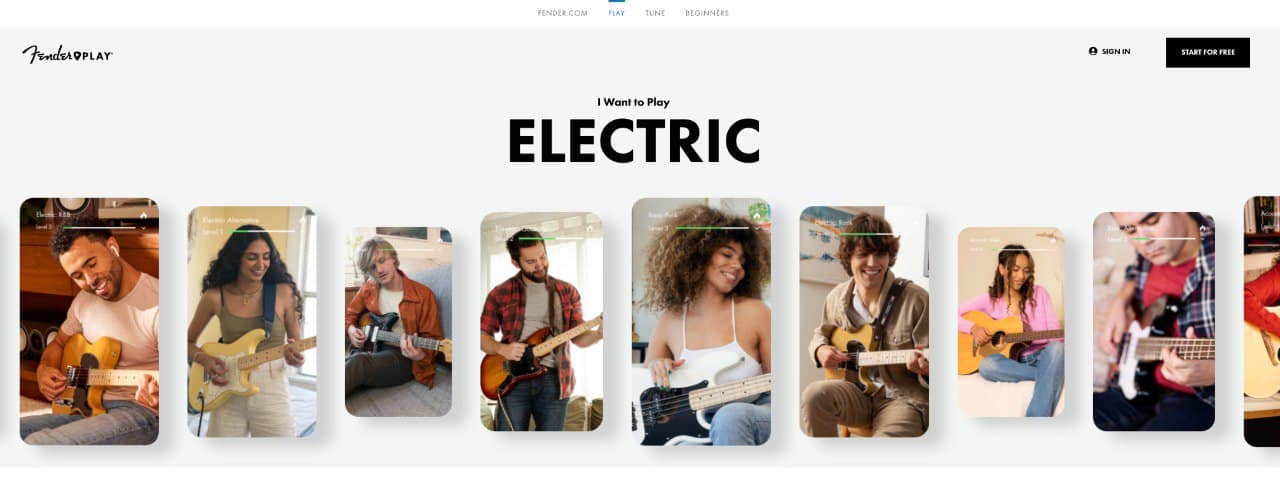 fender play electric