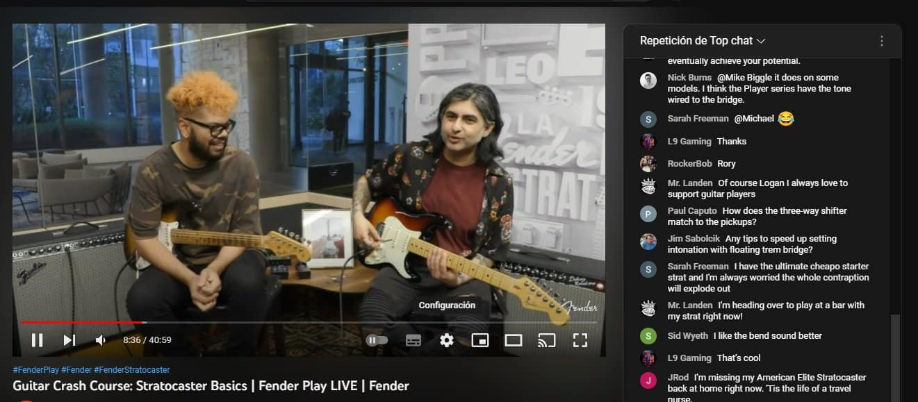 fender play youtube
