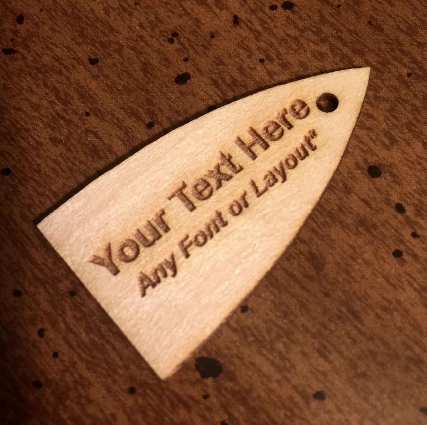 truss rod cover personal engraving